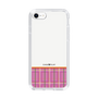 スリムプロテクションケース［ CASEPLAY Tartan Check - Pink ］