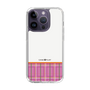 スリムプロテクションケース［ CASEPLAY Tartan Check - Pink ］