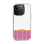 スリムプロテクションケース［ CASEPLAY Tartan Check - Pink ］