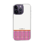 スリムプロテクションケース［ CASEPLAY Tartan Check - Pink ］