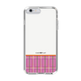 スリムプロテクションケース［ CASEPLAY Tartan Check - Pink ］