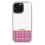 スリムプロテクションケース［ CASEPLAY Tartan Check - Pink ］