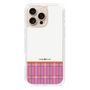 スリムプロテクションケース［ CASEPLAY Tartan Check - Pink ］