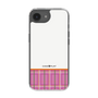 スリムプロテクションケース［ CASEPLAY Tartan Check - Pink ］