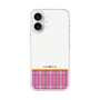 スリムプロテクションケース［ CASEPLAY Tartan Check - Pink ］