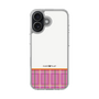 スリムプロテクションケース［ CASEPLAY Tartan Check - Pink ］