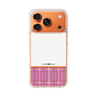 スリムプロテクションケース［ CASEPLAY Tartan Check - Pink ］