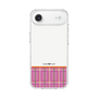 スリムプロテクションケース［ CASEPLAY Tartan Check - Pink ］