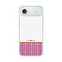 スリムプロテクションケース［ CASEPLAY Tartan Check - Pink ］