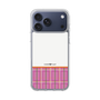 スリムプロテクションケース［ CASEPLAY Tartan Check - Pink ］