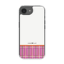 スリムプロテクションケース［ CASEPLAY Tartan Check - Pink ］
