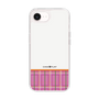 スリムプロテクションケース［ CASEPLAY Tartan Check - Pink ］