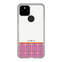 スリムプロテクションケース［ CASEPLAY Tartan Check - Pink ］