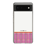 スリムプロテクションケース［ CASEPLAY Tartan Check - Pink ］