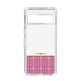 スリムプロテクションケース［ CASEPLAY Tartan Check - Pink ］