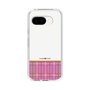スリムプロテクションケース［ CASEPLAY Tartan Check - Pink ］