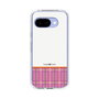 スリムプロテクションケース［ CASEPLAY Tartan Check - Pink ］