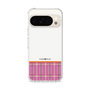 スリムプロテクションケース［ CASEPLAY Tartan Check - Pink ］