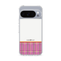 スリムプロテクションケース［ CASEPLAY Tartan Check - Pink ］