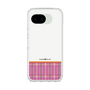 スリムプロテクションケース［ CASEPLAY Tartan Check - Pink ］