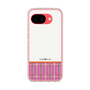 スリムプロテクションケース［ CASEPLAY Tartan Check - Pink ］