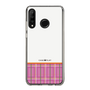 スリムプロテクションケース［ CASEPLAY Tartan Check - Pink ］