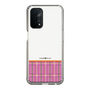 スリムプロテクションケース［ CASEPLAY Tartan Check - Pink ］