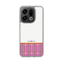 スリムプロテクションケース［ CASEPLAY Tartan Check - Pink ］