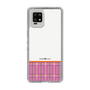 スリムプロテクションケース［ CASEPLAY Tartan Check - Pink ］