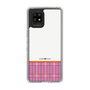 スリムプロテクションケース［ CASEPLAY Tartan Check - Pink ］