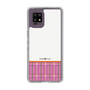 スリムプロテクションケース［ CASEPLAY Tartan Check - Pink ］