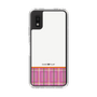 スリムプロテクションケース［ CASEPLAY Tartan Check - Pink ］