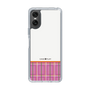 スリムプロテクションケース［ CASEPLAY Tartan Check - Pink ］