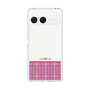 スリムプロテクションケース［ CASEPLAY Tartan Check - Pink ］