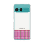 スリムプロテクションケース［ CASEPLAY Tartan Check - Pink ］