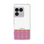 スリムプロテクションケース［ CASEPLAY Tartan Check - Pink ］
