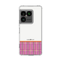 スリムプロテクションケース［ CASEPLAY Tartan Check - Pink ］
