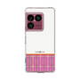 スリムプロテクションケース［ CASEPLAY Tartan Check - Pink ］