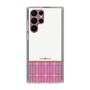 スリムプロテクションケース［ CASEPLAY Tartan Check - Pink ］