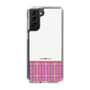 スリムプロテクションケース［ CASEPLAY Tartan Check - Pink ］