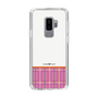 スリムプロテクションケース［ CASEPLAY Tartan Check - Pink ］