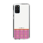 スリムプロテクションケース［ CASEPLAY Tartan Check - Pink ］