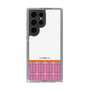 スリムプロテクションケース［ CASEPLAY Tartan Check - Pink ］