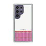 スリムプロテクションケース［ CASEPLAY Tartan Check - Pink ］