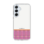 スリムプロテクションケース［ CASEPLAY Tartan Check - Pink ］