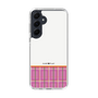 スリムプロテクションケース［ CASEPLAY Tartan Check - Pink ］