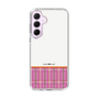 スリムプロテクションケース［ CASEPLAY Tartan Check - Pink ］