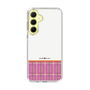 スリムプロテクションケース［ CASEPLAY Tartan Check - Pink ］