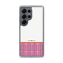 スリムプロテクションケース［ CASEPLAY Tartan Check - Pink ］