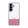 スリムプロテクションケース［ CASEPLAY Tartan Check - Pink ］